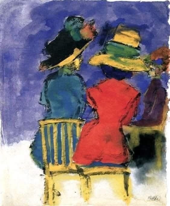 오늘의 명화 "Ladies in the Cafe" 1911