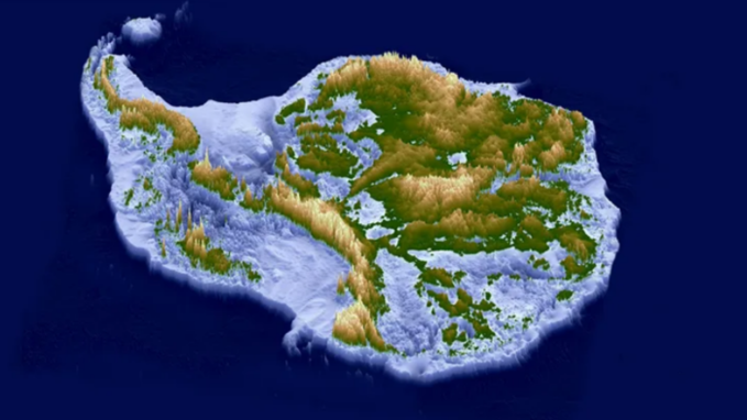 온화한 기후에도 남극 대륙이 빙하로 덮인 이유